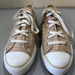 Vintage Converse Check All Star Low Top Sneakers